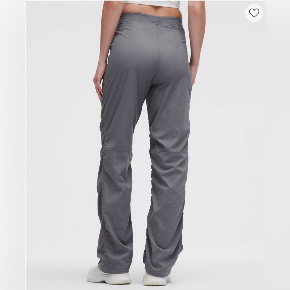 NWT Lululemon Dance Studio slim-fit HR Flared Pant, Solar Gray, XS - Picture 3 of 12